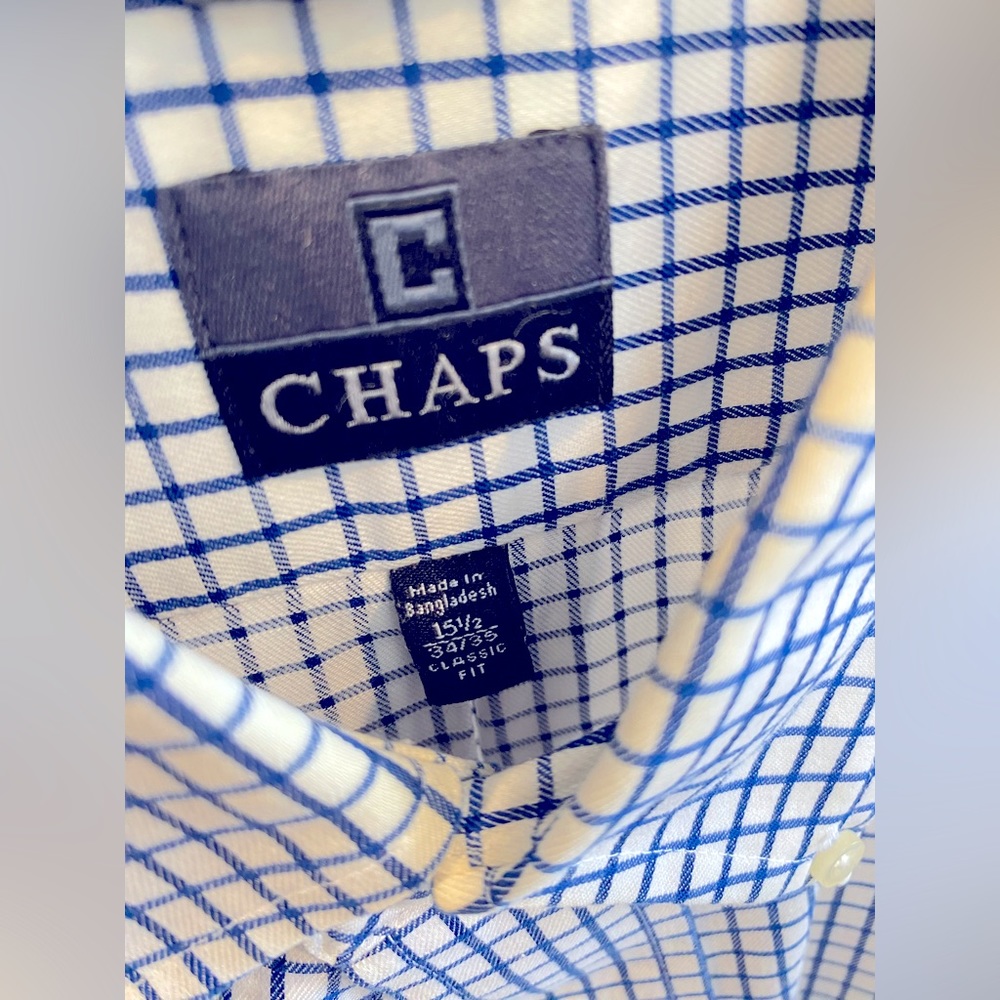 Chaps Button Down L - image 3